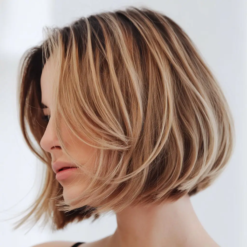 Warm Caramel Highlights
