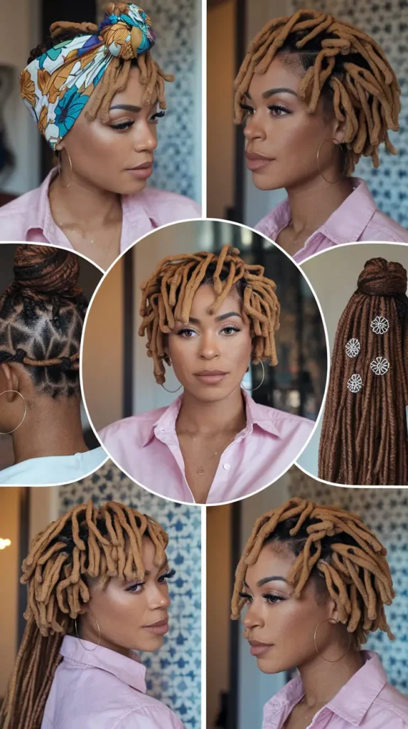 Why These Styles Work for Short Locs
