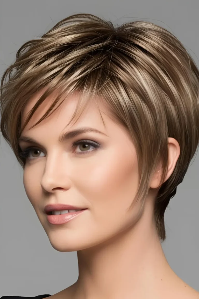 Butterfly Cut Short Hair