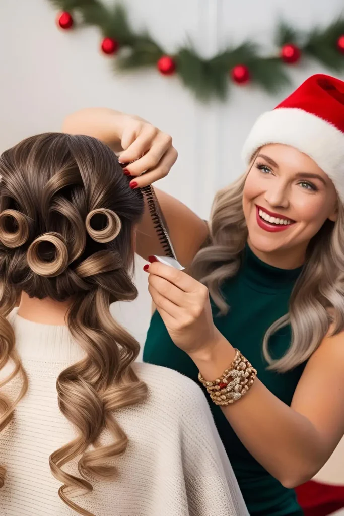  christmas-hairstyles     Curls Can Be a Challenge for Fine or Thin Hair