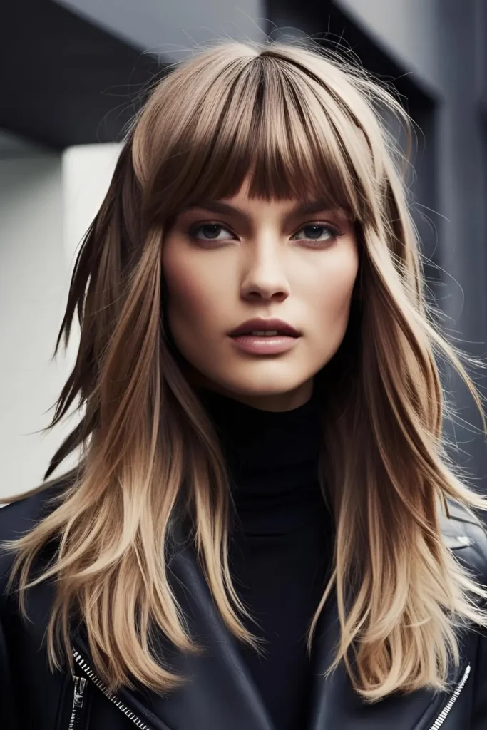 long-wolf-cuts-with-curtain-bangs   Can Overwhelm Smaller Frames