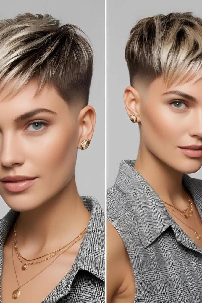  short-cropped-hairstyles      Limited Styling Options