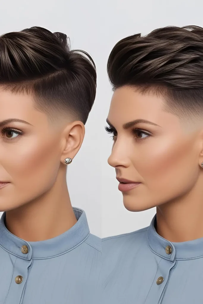 short-cropped-hairstyles   Short Hair Isn’t Always Professional