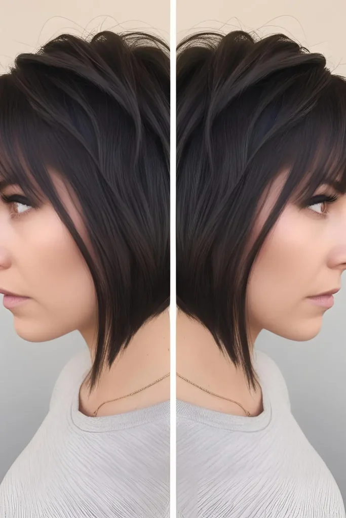 short-wolf-cut-with-curtain-bangs  Can Feel Restrictive for Some Hair Types