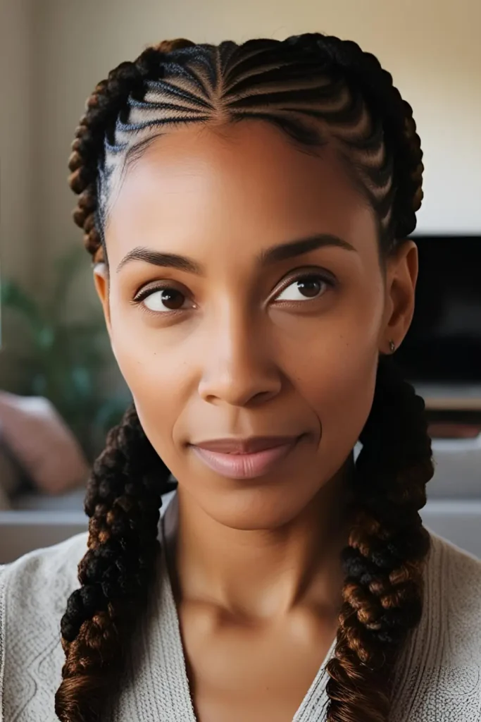 swirl-cornrows    Hard to Maintain Hair Health