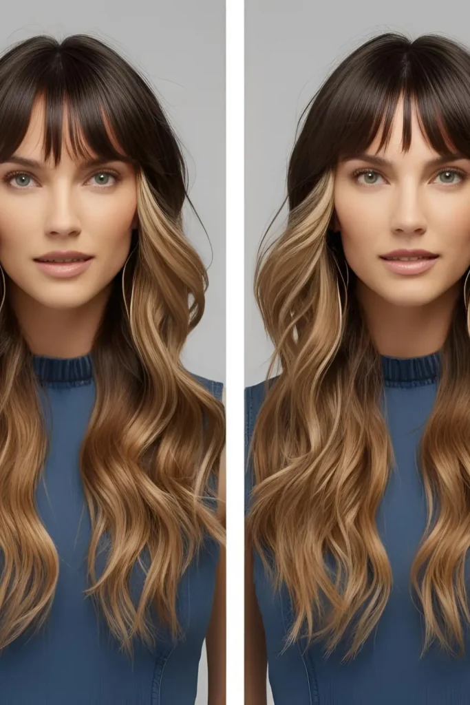 wavy-wolf-cut-with-bangs Harder to Grow Out