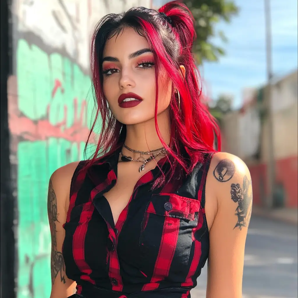 Black-Cherry Ombre