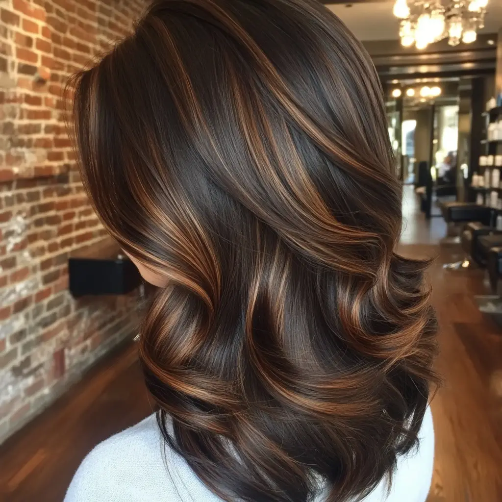 Dark Mocha with Light Caramel Contrast