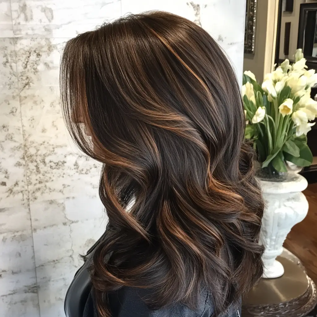 Espresso Brown with Subtle Highlights