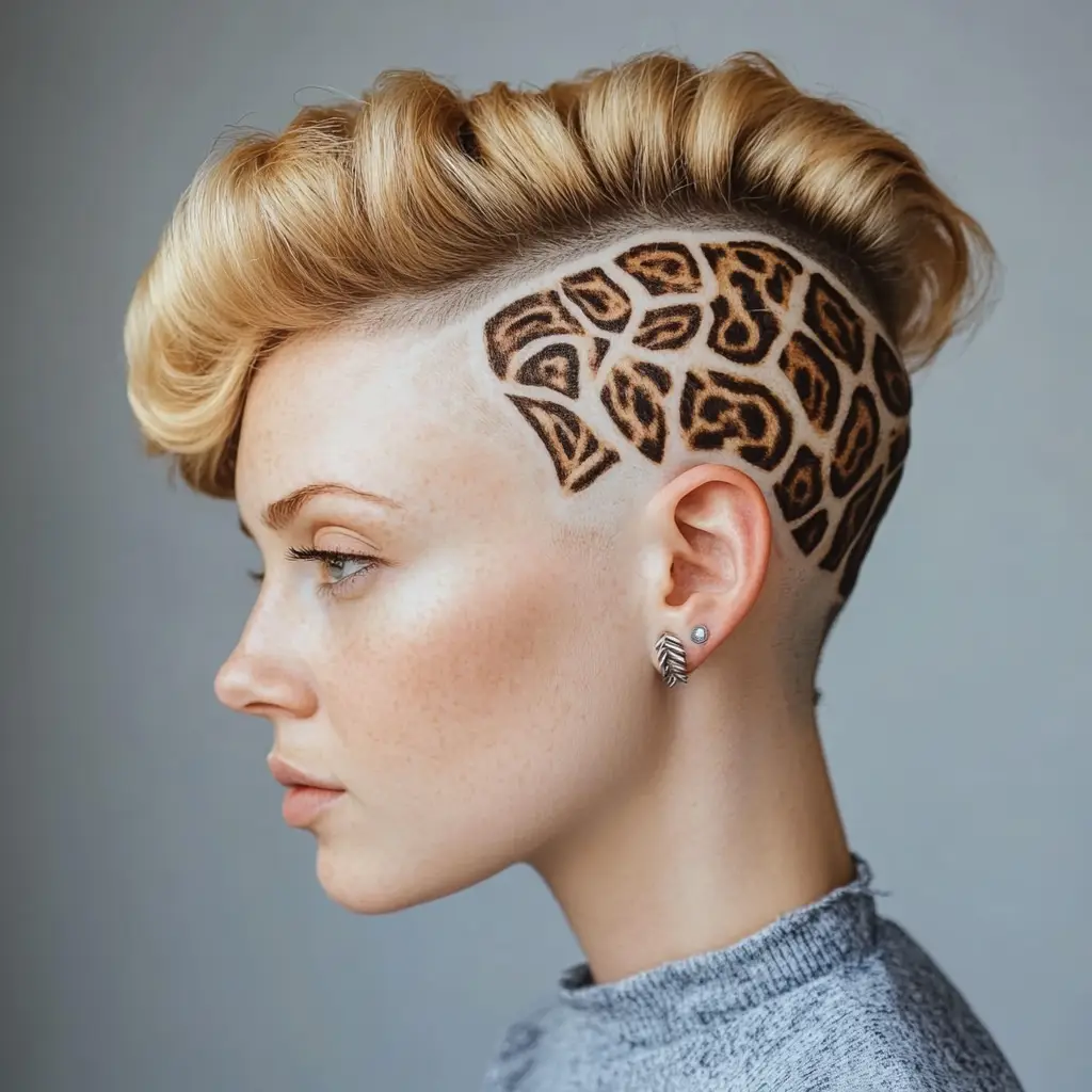 Glow-in-the-Dark Hair