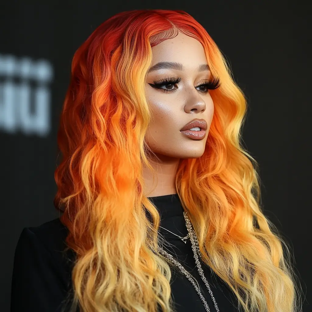 Iggy Azalea’s Mismatched Ombre