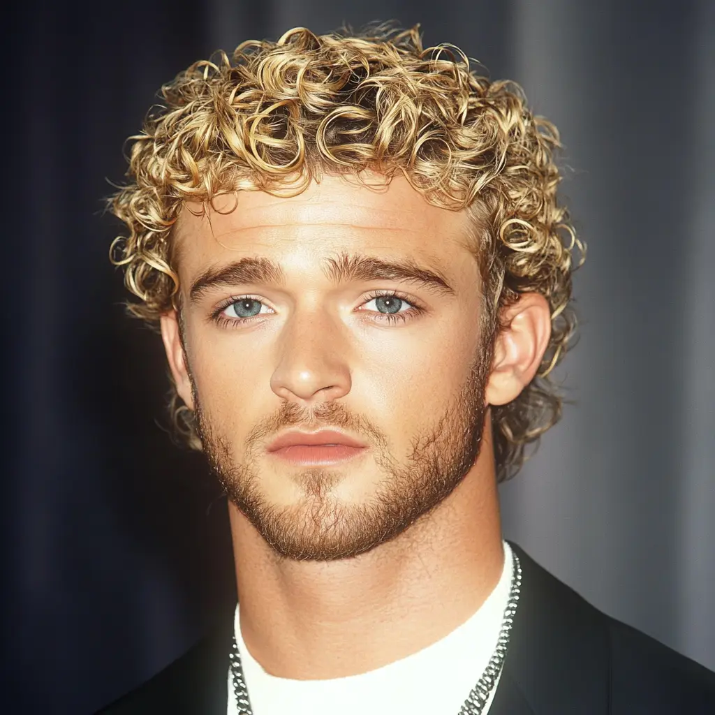 Justin Timberlake’s Ramen Noodle Curls