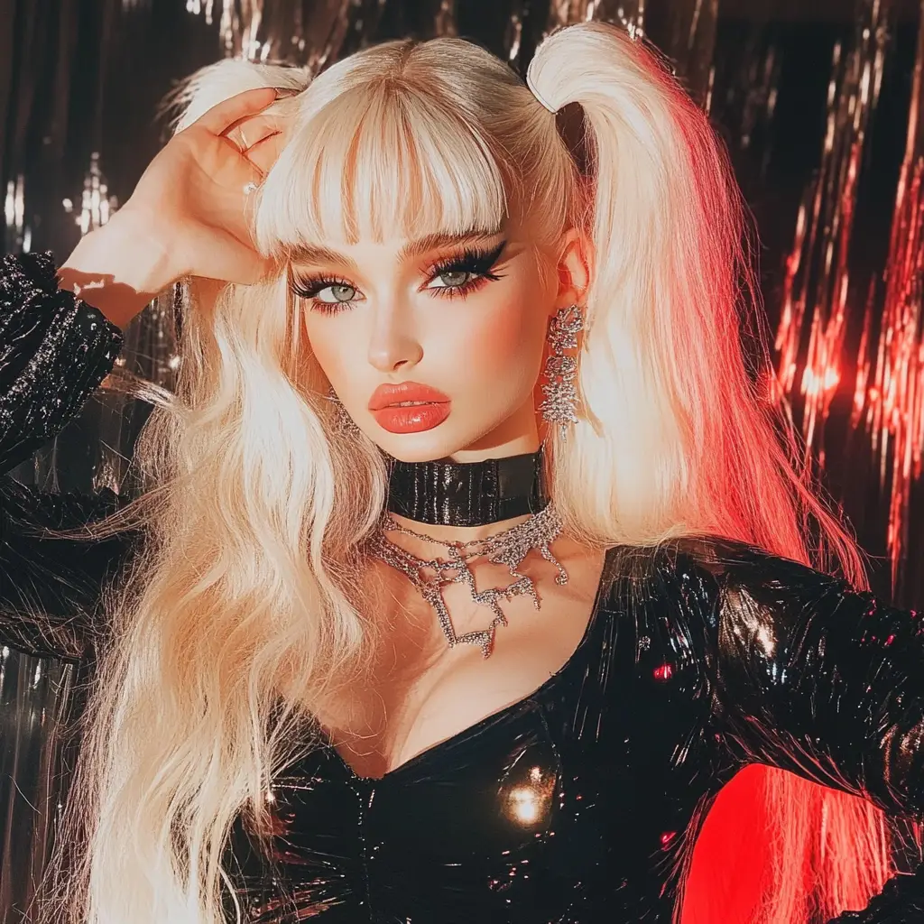 Kim Petras’ Barbie Blonde Overload