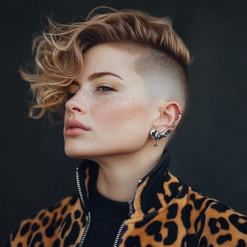 Leopard Print Undercut