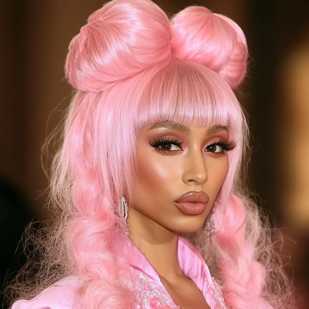 Nicki Minaj’s Cotton Candy Wig