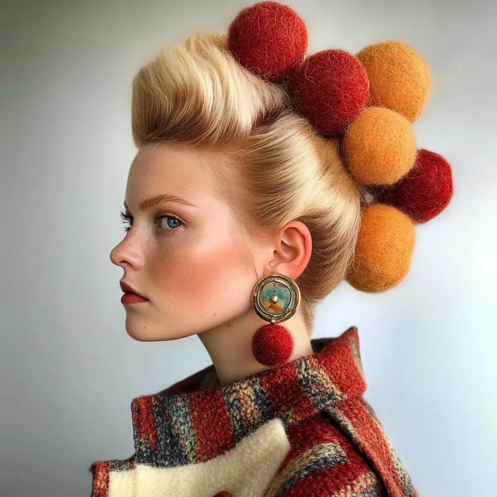 Pompadour Pom-Pom
