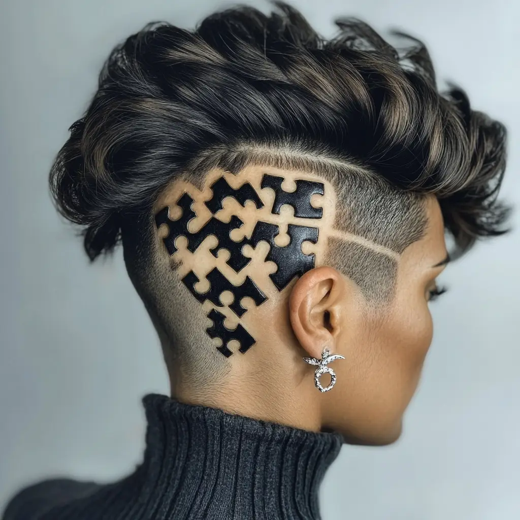 Puzzle Piece Haircut