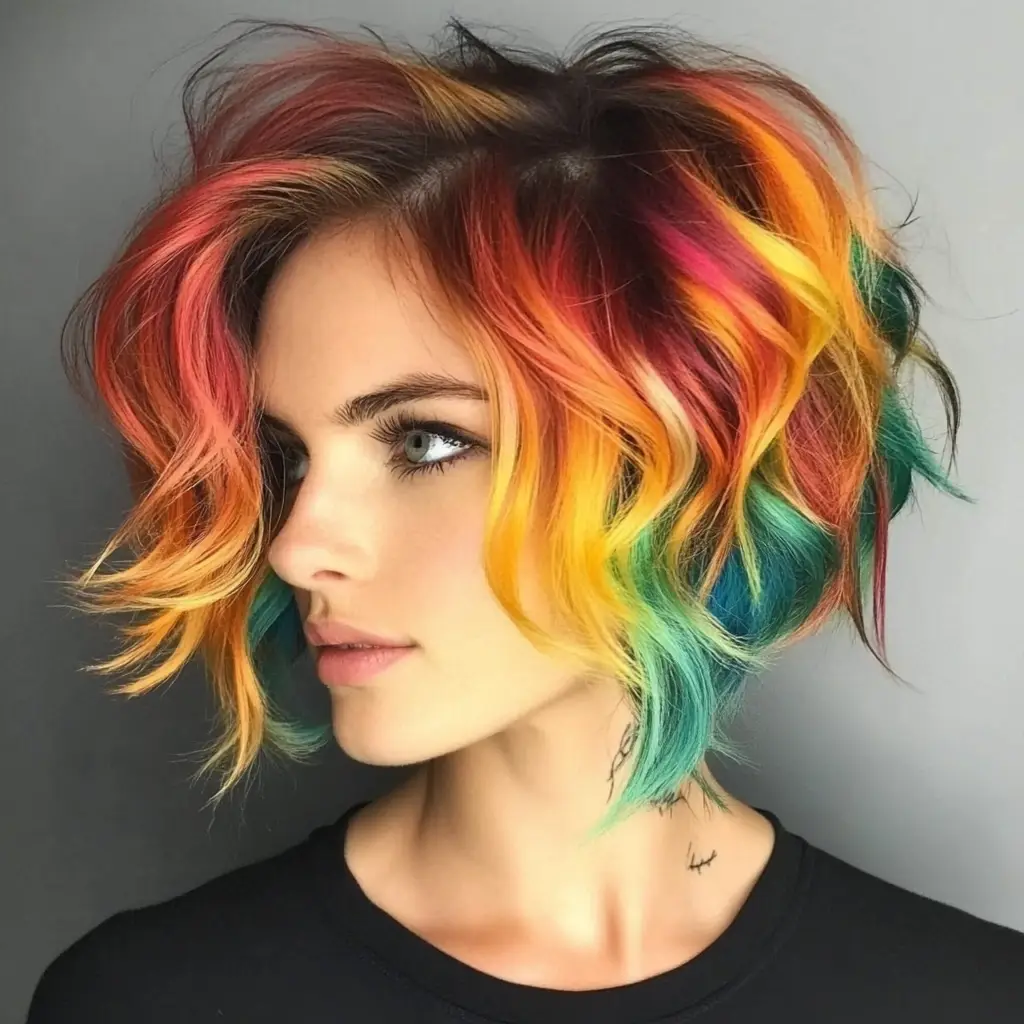 Rainbow tips