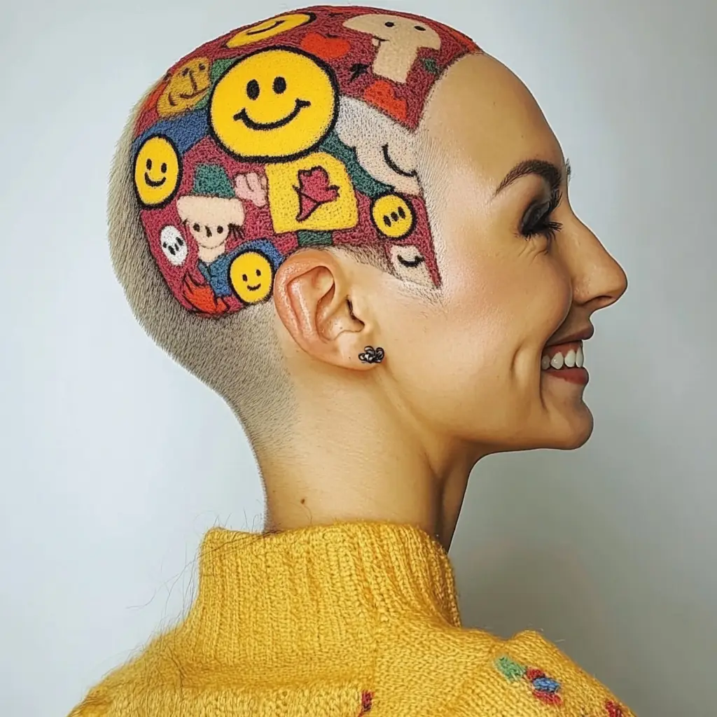 Shaved Emoji Patchwork