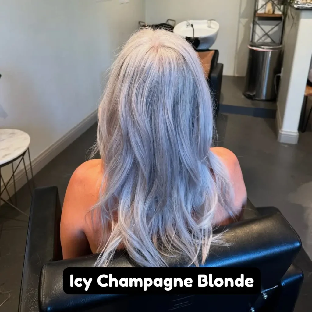 Icy Champagne Blonde