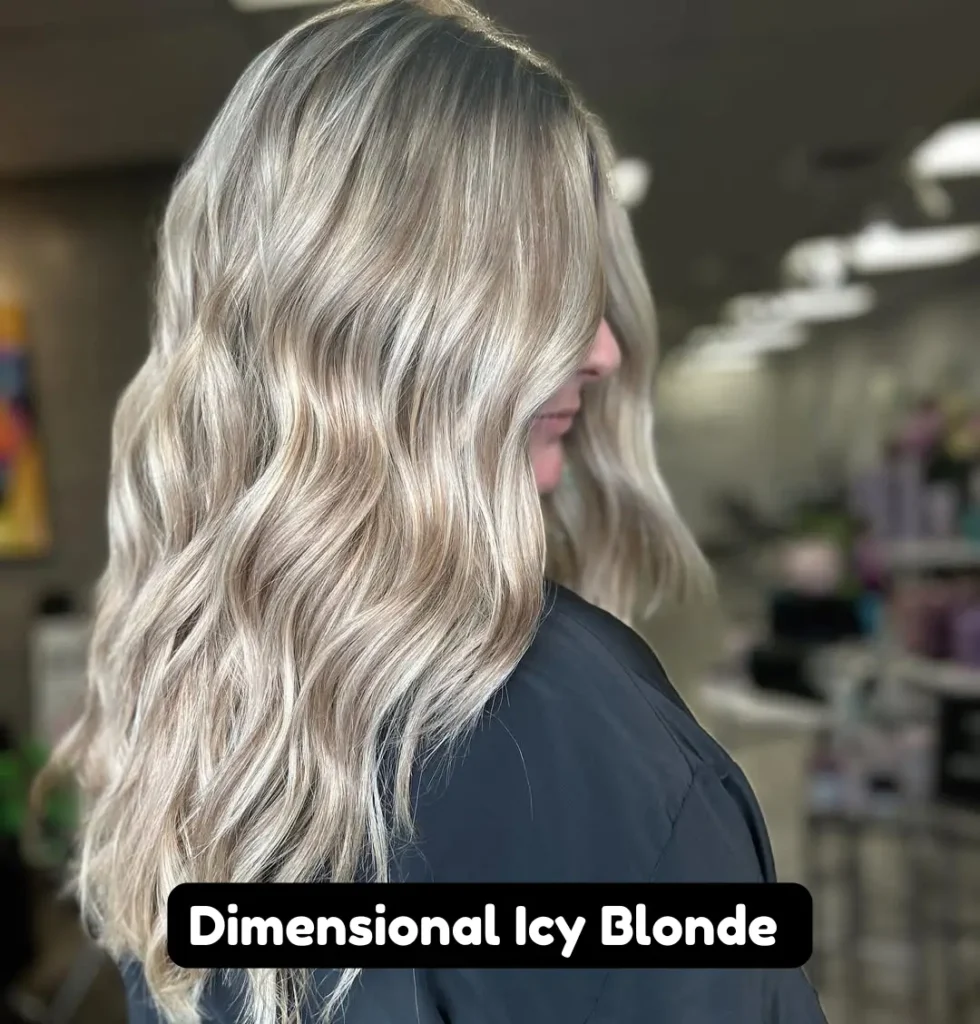Dimensional Icy Blonde Foil Highlights