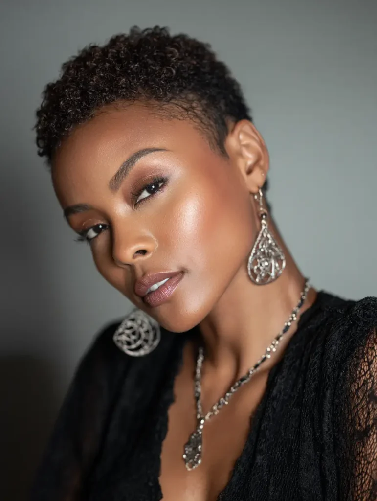Blown-Out Natural Look