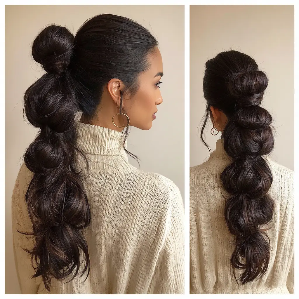 Bubble Ponytail