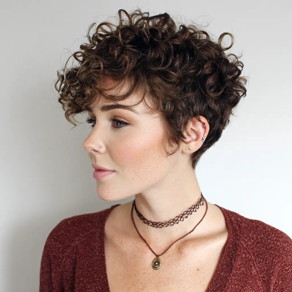 Classic Curly Pixie