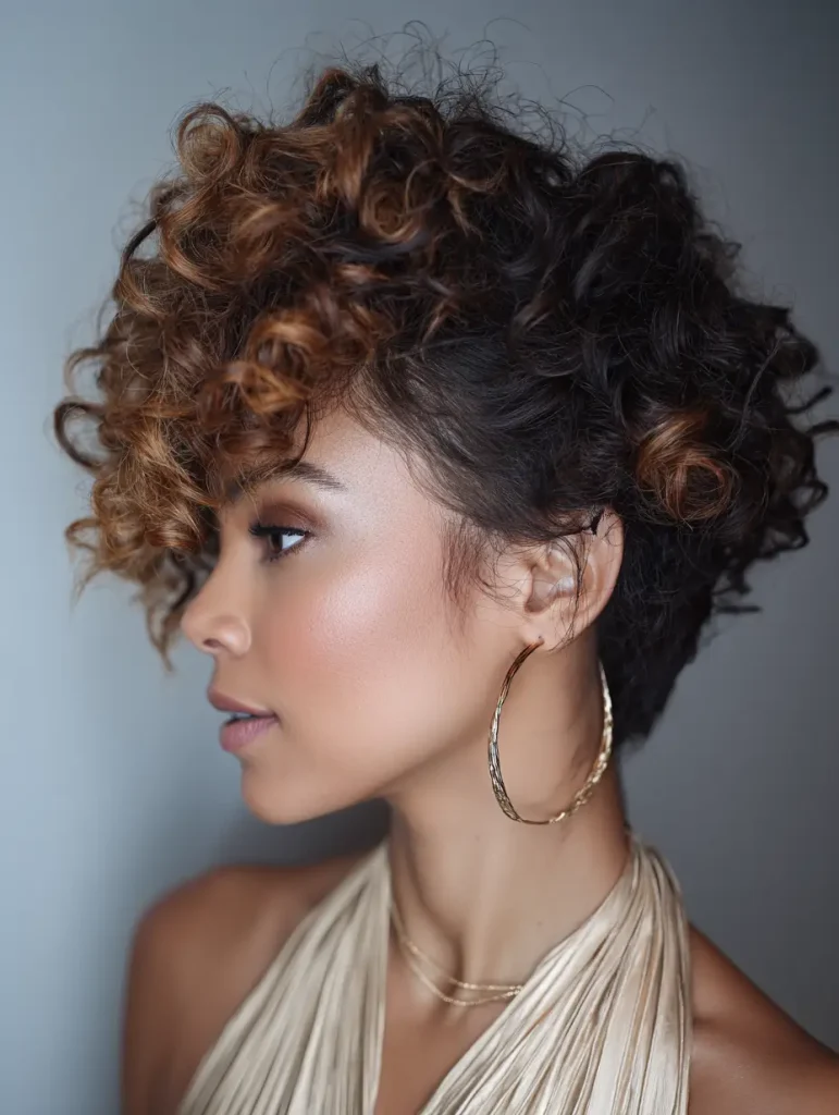 Curled Under Ends