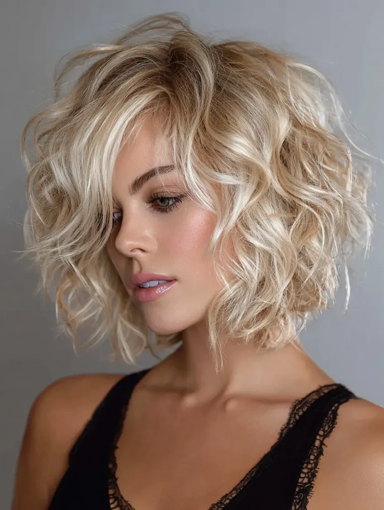  Curly Bob