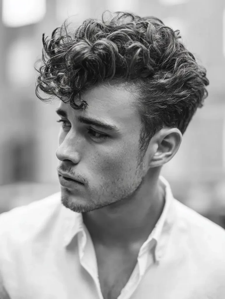 Curly Pompadour