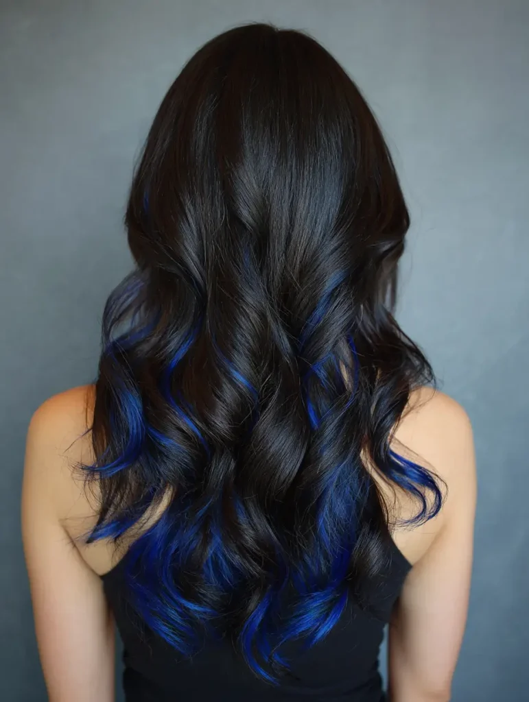Deep Blue Under Black
