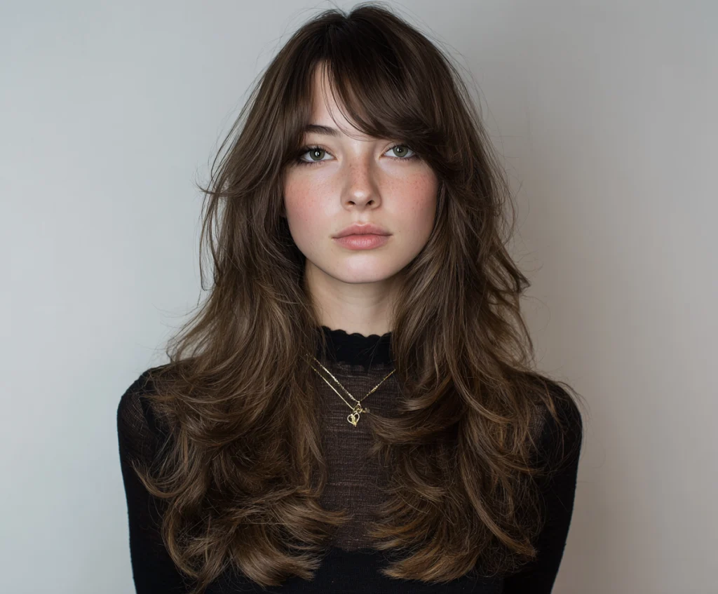 Face-Framing Flowy Layers