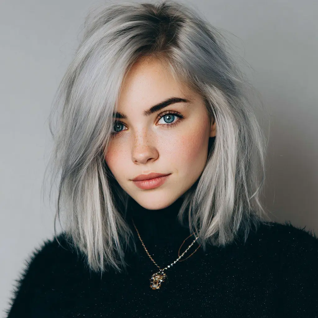 Famous Faces Rocking the Grey Bob