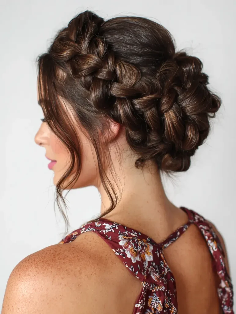 French Braid Crown