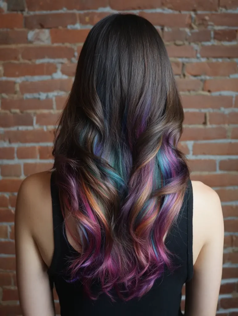Galaxy Peekaboo Hair