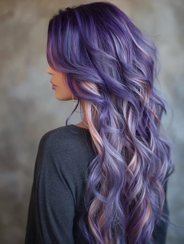 Lavender Peekaboo Color