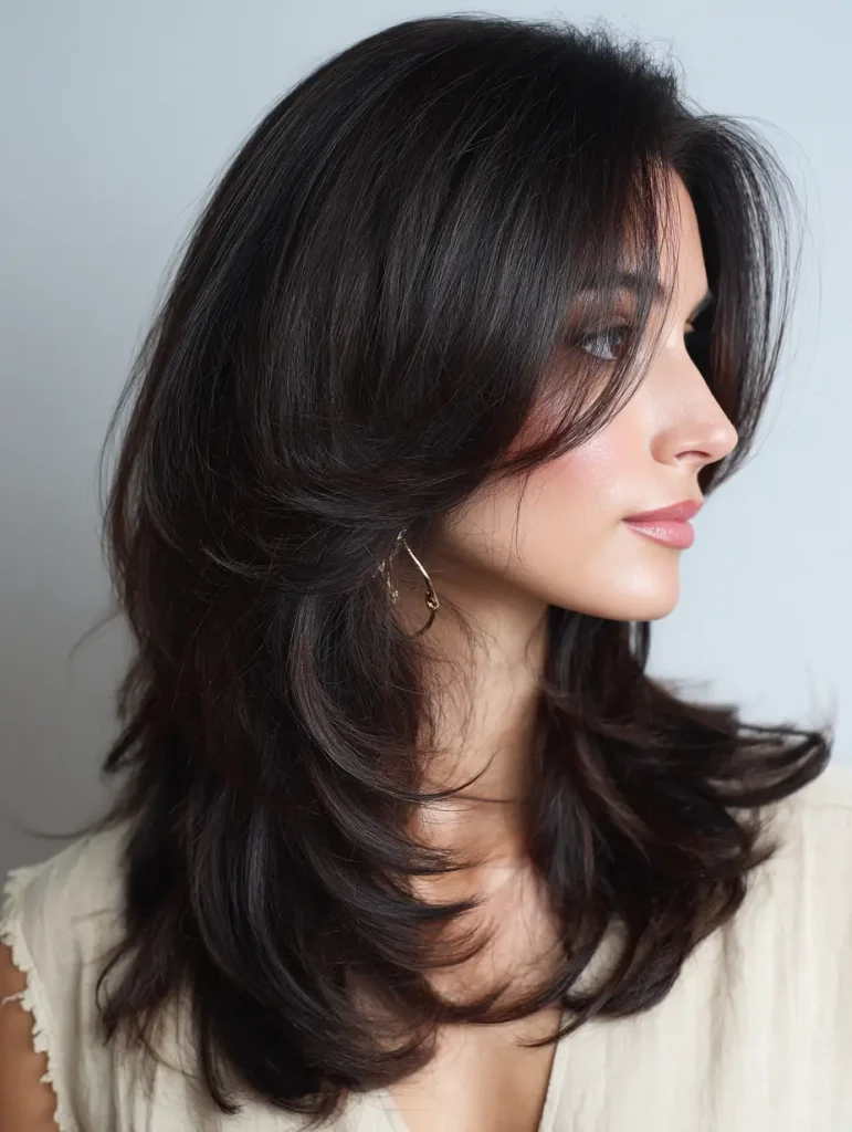 Layered Blowout Cut