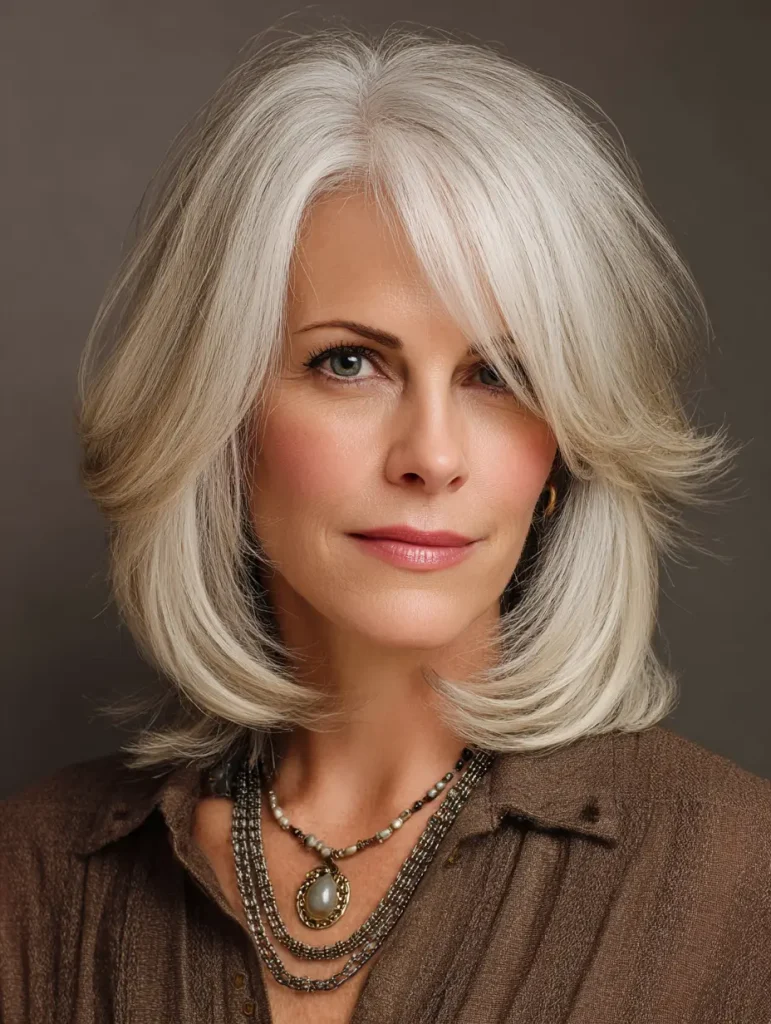 Layered Shoulder-Length Cut