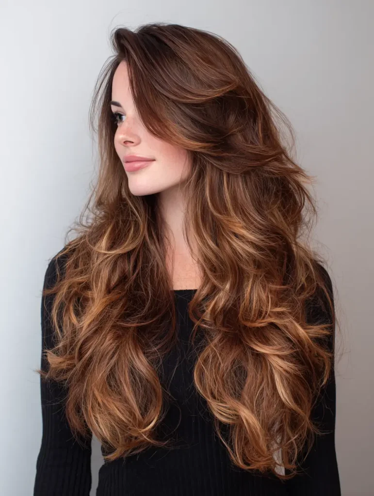 Long Layered Waves