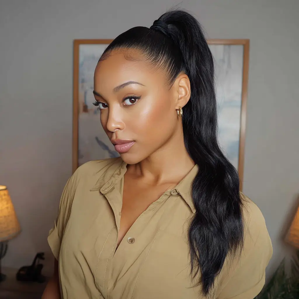 Loose Curls With Baby Hairs