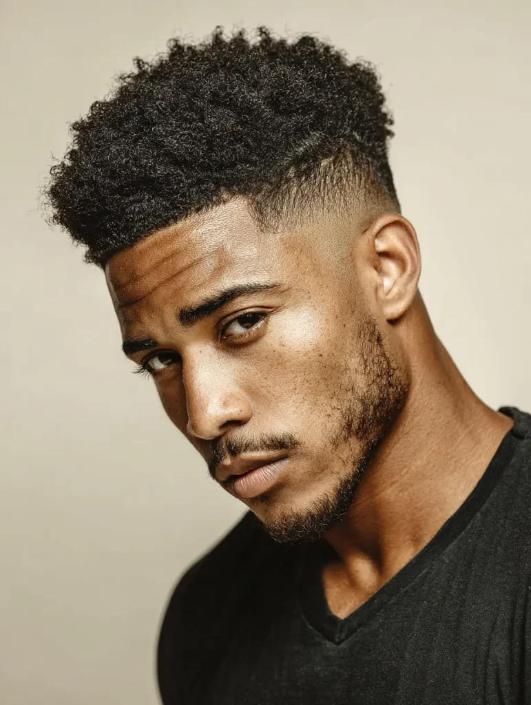 Low Afro Fade