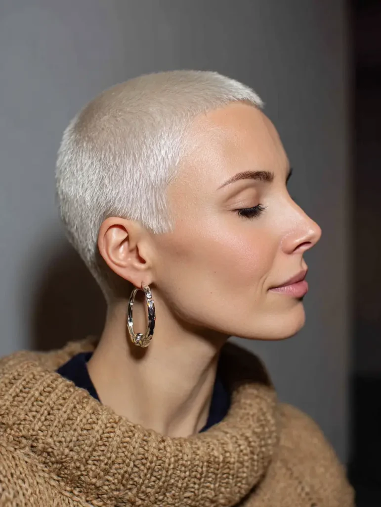 Metallic Buzz Cut