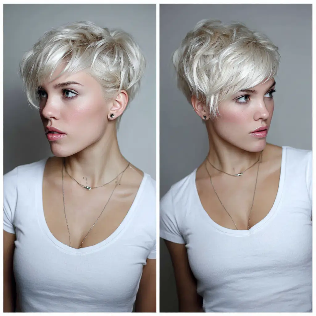 Micro Bangs With a Blunt Bob