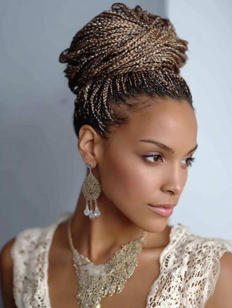 Micro Braided Bun