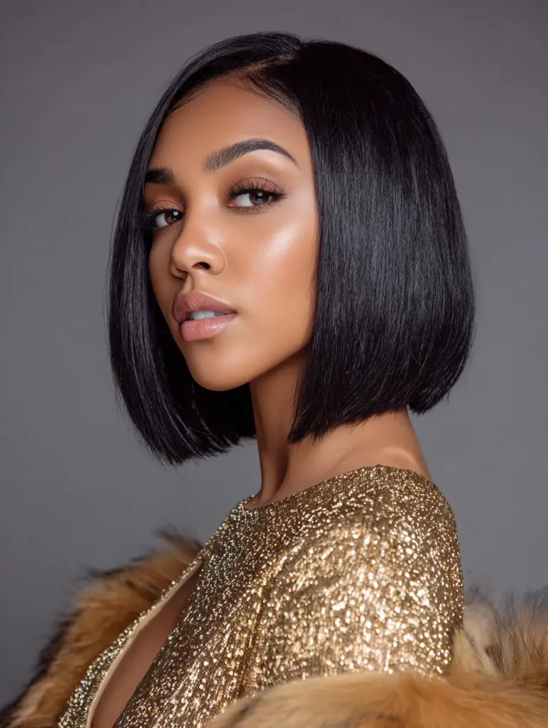 Natural Hairline Bob