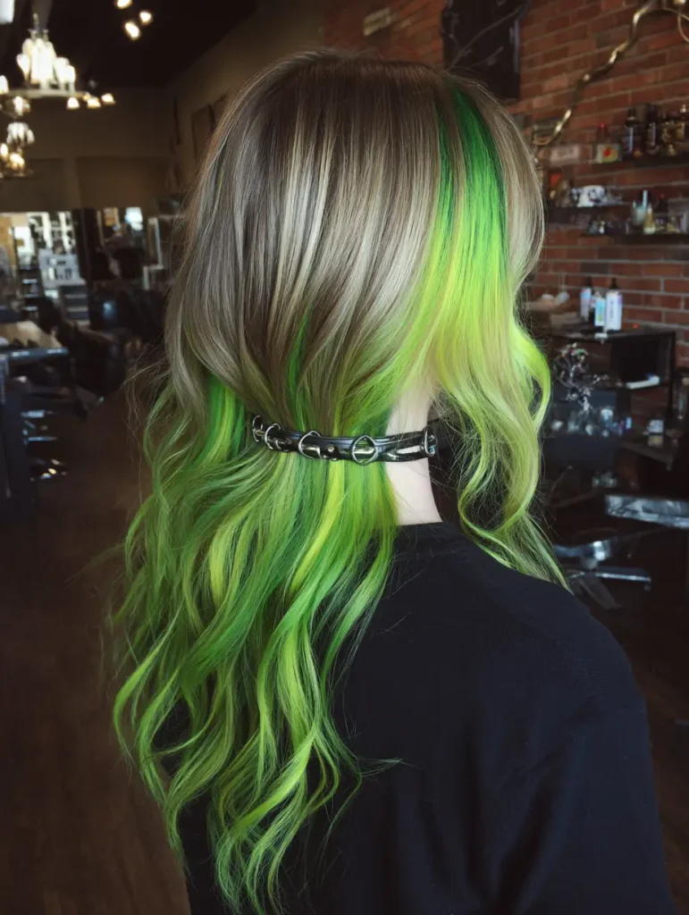 Neon Green Underlayer