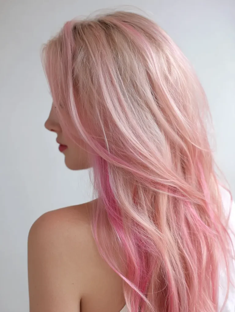 28 Peekaboo Hair Color: A Hidden Pop of Personality
