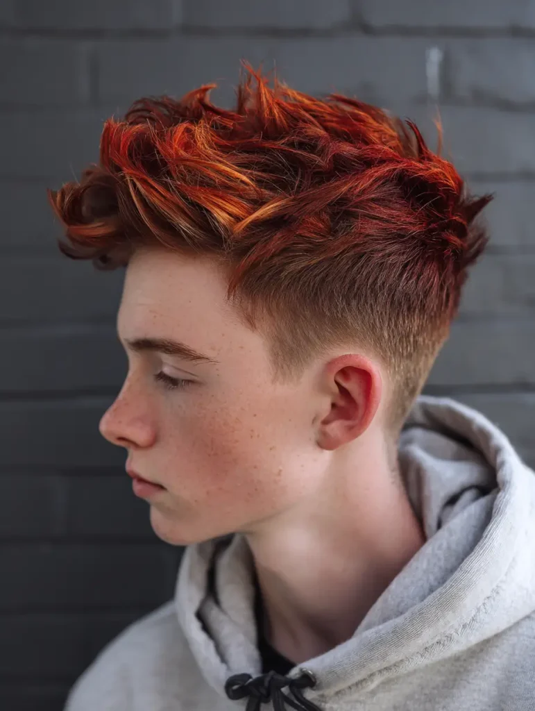 Red Tints on a Fade
