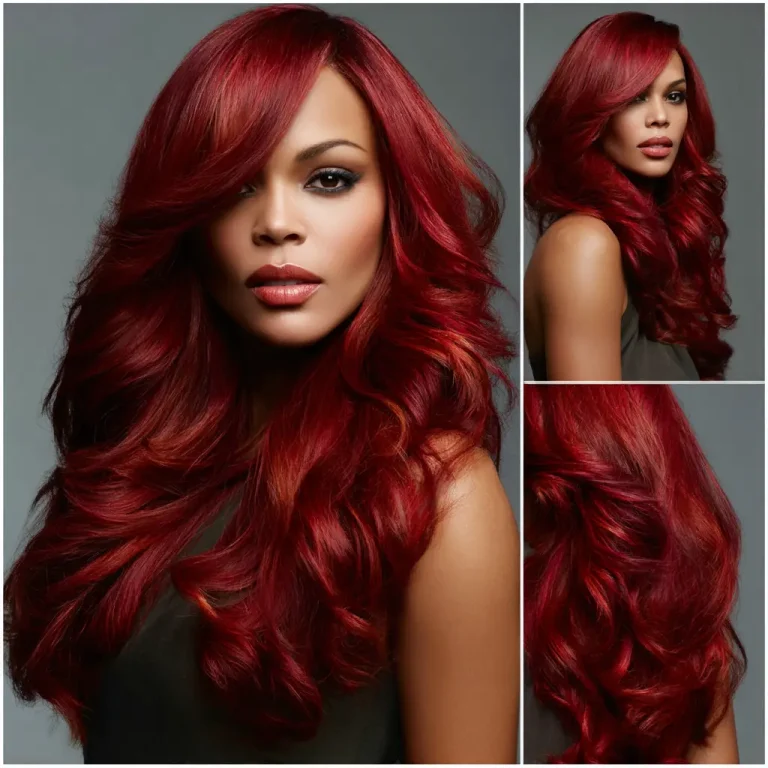 Red Weave Hairstyle